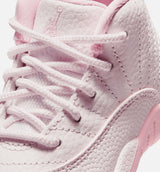 Air Jordan 12 Retro Pearl Pink Infant Toddler Lifestyle Shoe - Pearl Pink/Medium Soft Pink