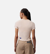 Flight Womens Short Sleeve Shirt - Pearl White