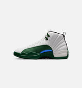 Air Jordan 12 Retro Idols Become Rivals Mens Lifestyle Shoe - Summit White/Gorge Green/Fierce Purple Free Shipping