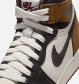 Air Jordan 1 Retro High OG Love Letter Grade School Lifestyle Shoe - Shadow Brown/Team Red/Light British Tan
