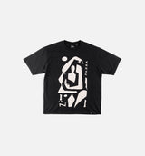 Detached Mens Short Sleeve Shirt - Black