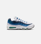 Air Max 95 Big Bubble Slate Mens Lifestyle Shoe - White/Emerald Green/Lake Blue