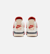 Bike Air x Nigel Sylvester x Air Jordan 4 Retro Brick After Brick Mens Lifestyle Shoe - Sail/Cinnabar/Anthracite/Muslin Limit One Per Customer