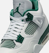 Air Jordan 4 Retro Oxidized Green Mens Lifestyle Shoe - White/Oxidized Green/White/Neutral Grey Free Shipping
