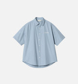 Jaxon Button Up Womens Shirt - Frosted Blue