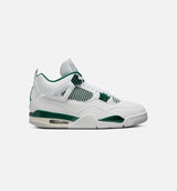 Air Jordan 4 Retro Oxidized Green Mens Lifestyle Shoe - White/Oxidized Green/White/Neutral Grey Free Shipping