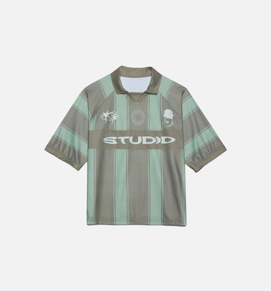 WY BW SOCCER GAME SHIRT 新品未使用 Supervision 125SP269101ST-MOSS Studio Soccer Mens Jersey - Moss