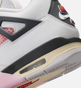 Air Jordan 4 Retro Comic Mens Lifestyle Shoe - Off White/Fire Pink/Anthracite Free Shipping