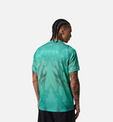 Brazil 2026 Stadium Goalkeeper Dri Fit Soccer Replica Mens Short Sleeve Shirt - Light Menta/Black