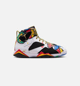 Air Jordan 7 Retro Miro Mens Lifestyle Shoe - White/Metallic Gold/Sport Red/Varsity Royal