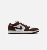 Air Jordan 1 Low Womens Lifestyle Shoe - Cacao Wow/White/Bronze Eclipse