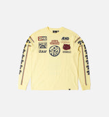 Never Sinister Mens Long Sleeve Shirt - Yellow
