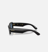 A$AP Rocky x Kiliane Puffer Mens Sunglasses - Polished Black/Dark Blue