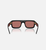 A$AP Rocky x Flacko Puffer Mens Sunglasses - Polished Black/Dark Violet
