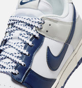 Dunk Low Mens Lifestyle Shoe - White/Midnight Navy/Photon Dust/Coconut Milk