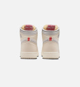 Air Jordan 1 Retro Sail High OG Grade School Lifestyle Shoe - Sail/University Red/Pale Ivory/Coconut Milk/Phantom