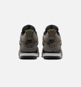 Air Jordan 4 Retro Cave Stone And Black Grade School Lifestyle Shoe - Cave Stone/Black/Moon Particle