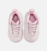 Air Jordan 12 Retro Pearl Pink Infant Toddler Lifestyle Shoe - Pearl Pink/Medium Soft Pink