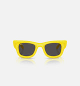The Wayfarer Puffer by A$AP Rocky Mens Sunglasses - Yellow