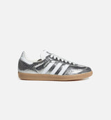 Samba OG Womens Lifestyle Shoe - Silver Metallic/Cloud White/Core White