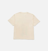 Rebellious For Our Fathers Mens Short Sleeve Shirt - Bone/Red