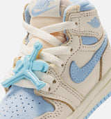 Air Jordan 1 Retro High OG Psychic Blue Infant Toddler Lifestyle Shoe - Pale Ivory/Psychic Blue/Coconut Milk