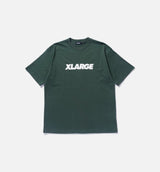 Standard Logo Mens Short Sleeve Shirt - Green
