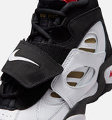Air Diamond Turf II Mens Lifestyle Shoe - Black/White/Fire Red/Metallic Gold