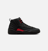 Air Jordan 12 Retro Bloodline Mens Lifestyle Shoe - Black/Varsity Red Free Shipping