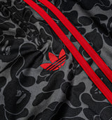 Bape x Adidas All Over Print Track Mens Pant - Black