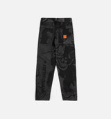 Kintaro Print Carpenter Mens Pant - Black