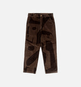 Detached Mens Pant - Brown