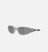 MUZM Straight Jacket 99 Mens Sunglasses - Silver Flames/Black
