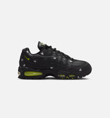 Air Max 95 Premium Neon Yellow and Black Mens Lifestyle Shoe - Neon Yellow/Black