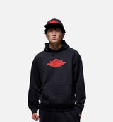 Rare Air Fleece Pullover Mens Hoodie - Black/Red