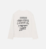 1988 Drive In Mens Long Sleeve Shirt - White