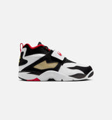 Air Diamond Turf Mens Lifestyle Shoe - White/Fire Red/Black/Gold