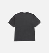 Honor Club Mens Short Sleeve Shirt - Grey/Orange