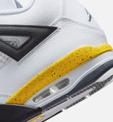 Air Jordan 4 Retro Rare Air Tour Yellow Mens Lifestyle Shoe - White/Dark Blue Grey/Black/Tour Yellow Free Shipping