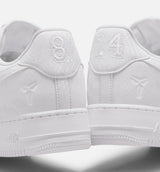 Kobe Bryant x Air Force 1 Mamba Mentality Mens Lifestyle Shoe - White/White