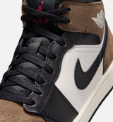 Air Jordan 1 Mid Palomino Mens Lifestyle Shoe - Black/Palomino/University Red/Phantom
