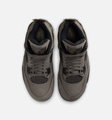 Air Jordan 4 Retro Cave Stone And Black Grade School Lifestyle Shoe - Cave Stone/Black/Moon Particle