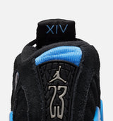 Air Jordan 14 Retro Black University Blue Infant Toddler Lifestyle Shoe - Black/White/University Blue