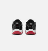 Air Jordan 11 Retro Bred Preschool Lifestyle Shoe - Black/Varsity Red/White
