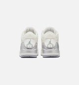 Air Jordan 3 Sail Cement Womens Lifestyle Shoe - Sail/Cement Grey/Metallic Silver