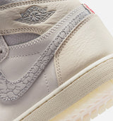 Air Jordan 1 Retro Sail High OG Grade School Lifestyle Shoe - Sail/University Red/Pale Ivory/Coconut Milk/Phantom