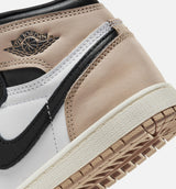 Air Jordan 1 High OG Latte Preschool Lifestyle Shoe - Black/Legend Medium Brown/White/Sail
