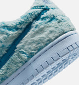 Dunk Low Abominable Snowman Grade School Lifestyle Shoe - Green Abyss/White/Celestine Blue