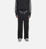 Sp5der Rhinestone Track Mens Pants - Black