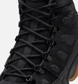 Air Jordan 9 Retro Mens Lifestyle Boot - Black/Black Gum/Light Brown